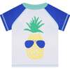 Pineapple Swim Set, Blue - Mixed Apparel Set - 2