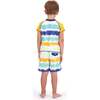 Tie-Dye Stripe Swim Set, Multi - Mixed Apparel Set - 3