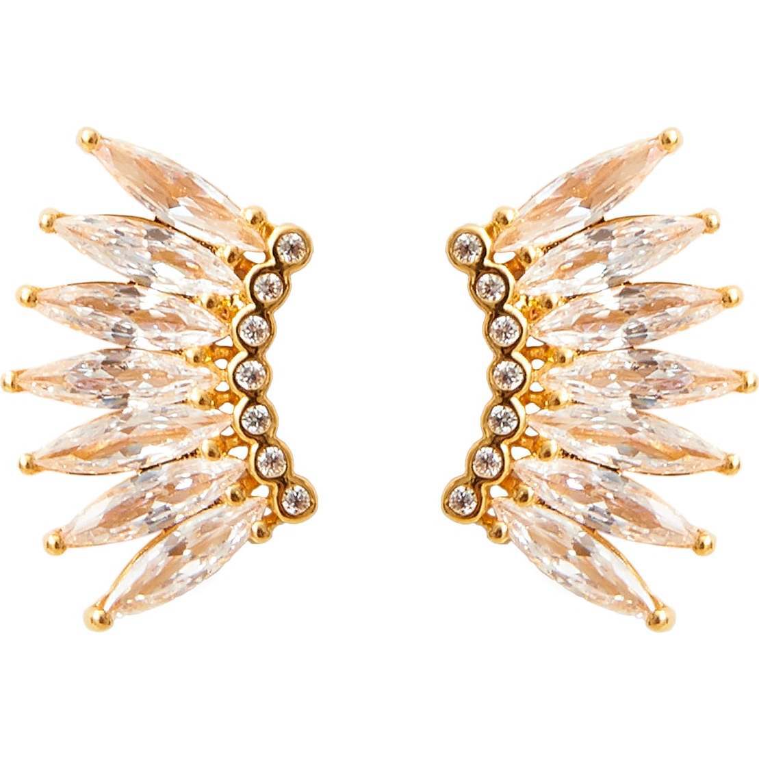 Petite Crystal Madeline Studs - Earrings - 1