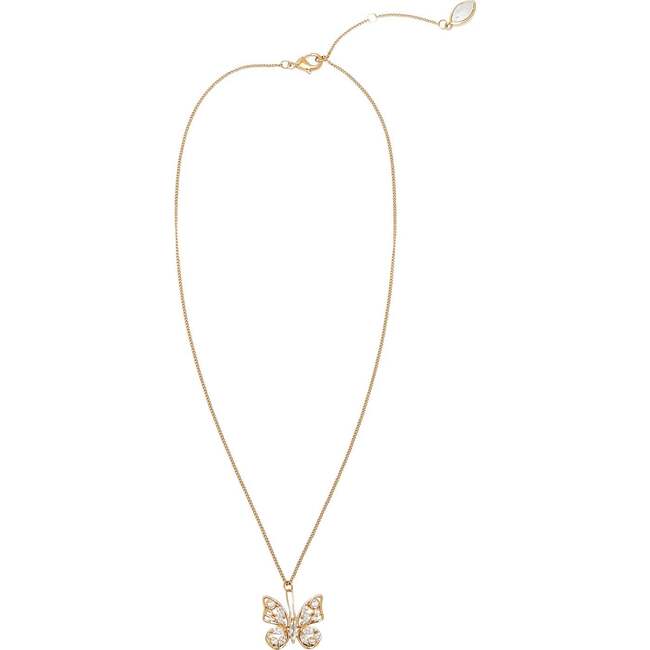 Ingrid Crystal Butterfly Necklace