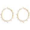 Isla Pearl Hoop - Earrings - 1 - thumbnail