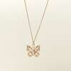 Ingrid Crystal Butterfly Necklace - Necklaces - 3