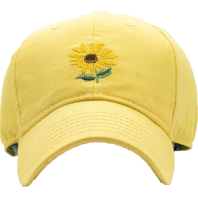 Sunflower Baseball Hat, Light Yellow
