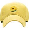 Sunflower Baseball Hat, Light Yellow - Hats - 1 - thumbnail