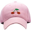 Cherries Baseball Hat, Light Pink - Hats - 1 - thumbnail