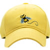 Honey Bee Baseball Hat, Light Yellow - Hats - 1 - thumbnail