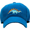 Stegosaurus Baseball Hat, Cobalt - Hats - 1 - thumbnail