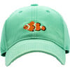 Clownfish Baseball Hat, Keys Green - Hats - 1 - thumbnail