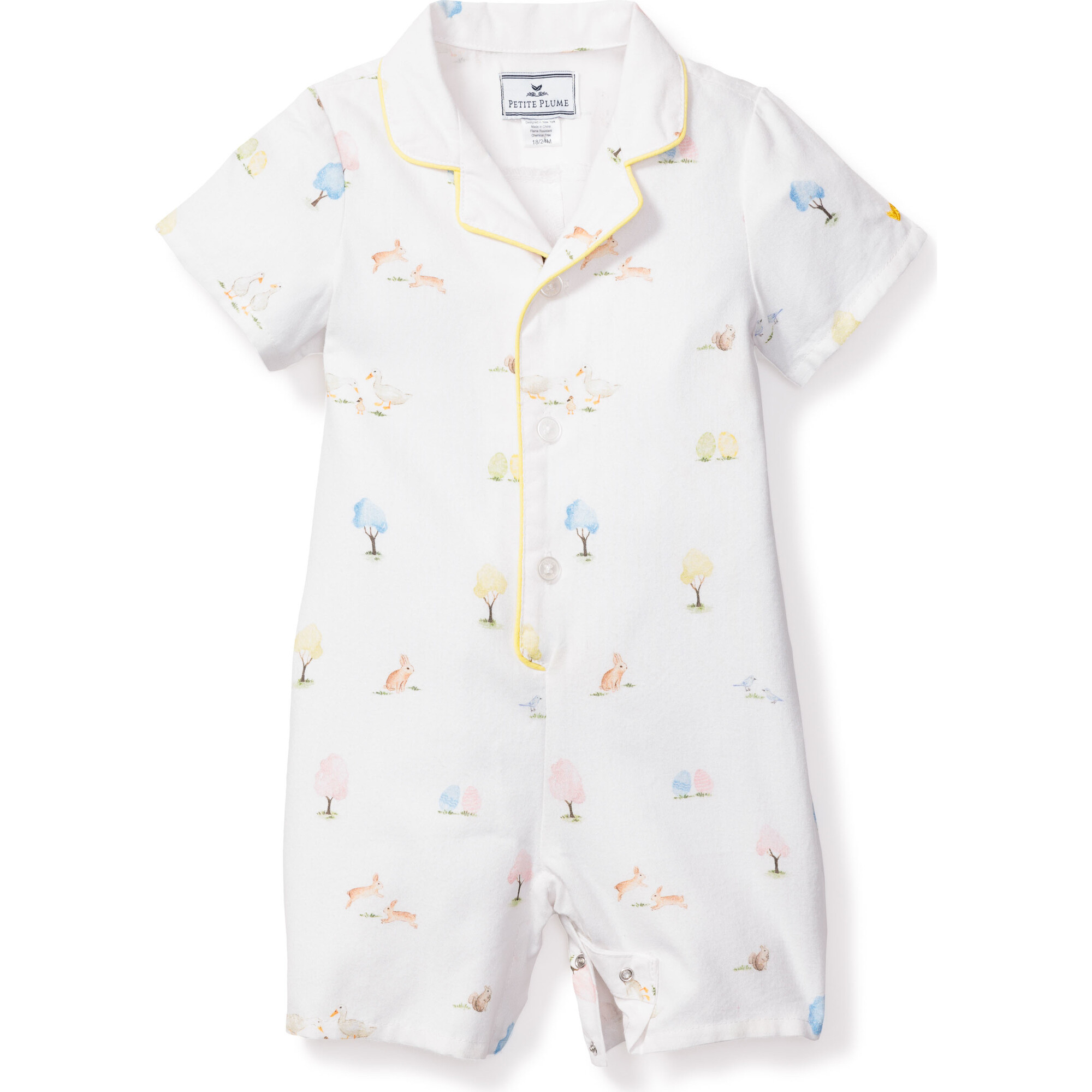 Classic Romper, Easter Gardens - Rompers - 1