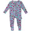 Scarlett Ruffled Footie - Pajamas - 1 - thumbnail