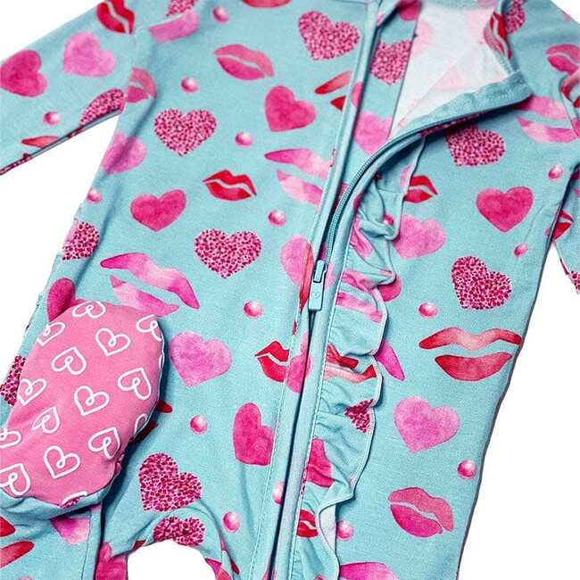 Scarlett Ruffled Footie - Pajamas - 4
