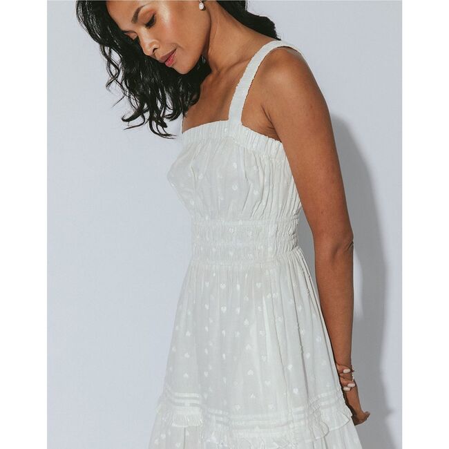 Women's Jolene Midi Dress, Ivory - Dresses - 3