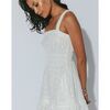 Women's Jolene Midi Dress, Ivory - Dresses - 3