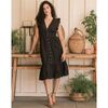 Women's Brielle Midi Dress, Black - Dresses - 4
