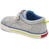 Tanner Sneaker, Gray Jersey & Lime - Sneakers - 2