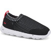 Ryder Knit FlexiRun Sneaker, Black - Sneakers - 1 - thumbnail