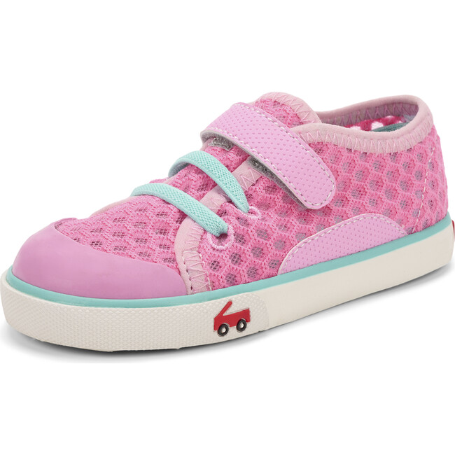 Saylor Sneaker, Hot Pink & Mint