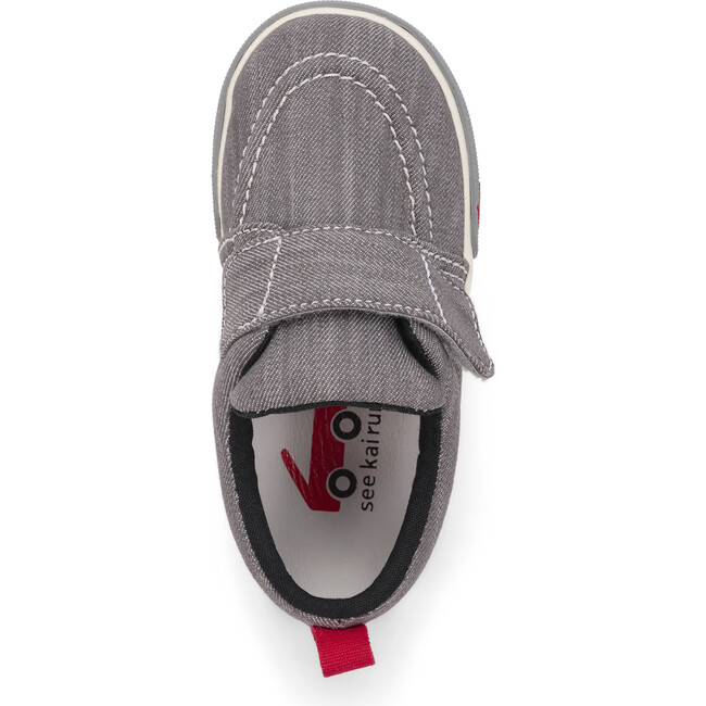 Wyatt Sneaker, Gray Denim - Sneakers - 4