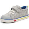 Tanner Sneaker, Gray Jersey & Lime - Sneakers - 6