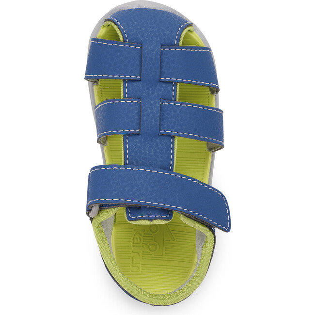Cyrus IV FlexiRun Sandal, Blue & Lime - Sandals - 4