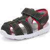 Cyrus IV FlexiRun Sandal, Gray & Red - Sandals - 6
