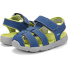 Cyrus IV FlexiRun Sandal, Blue & Lime - Sandals - 7