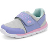 Ryder II FlexiRun Sneaker, Gray & Purple - Sneakers - 6
