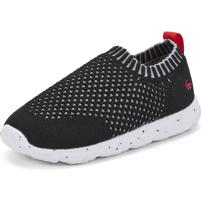 Ryder Knit FlexiRun Sneaker, Black - Sneakers - 6