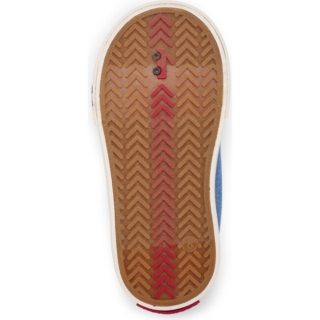 Peyton Sneaker, Chambray & Shimmer - Sneakers - 5