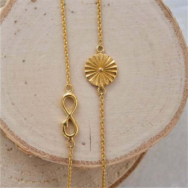 Women's Wheel Bracelet, Gold - Bracelets - 2