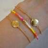 Women's Wheel Bracelet, Gold - Bracelets - 3