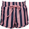 Boy Short Swim Trunks, Rose Blue - Swim Trunks - 1 - thumbnail