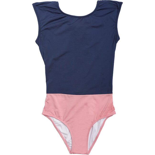 The Upper West One Piece Swimsuit, Rose Blue