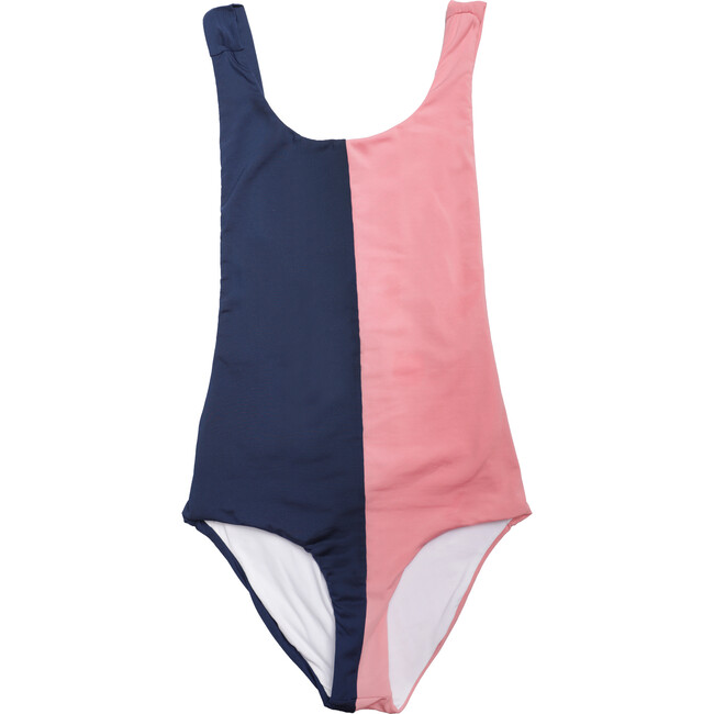 The Chelsea One Piece Swimsuit, Rose Blue