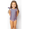 The Upper East One Piece Swimsuit, Rose Blue - One Pieces - 2