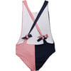 The Chelsea One Piece Swimsuit, Rose Blue - One Pieces - 3