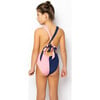 The Chelsea One Piece Swimsuit, Rose Blue - One Pieces - 4