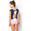 The Upper West One Piece Swimsuit, Rose Blue - One Pieces - 4