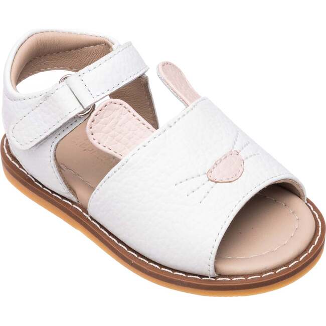 Toddler Bunny Sandal, White