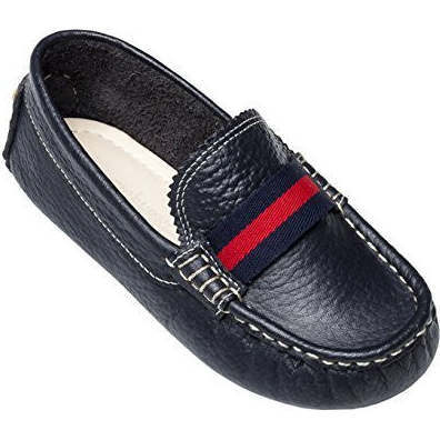 Toddler Club Loafer, Navy - Loafers - 1