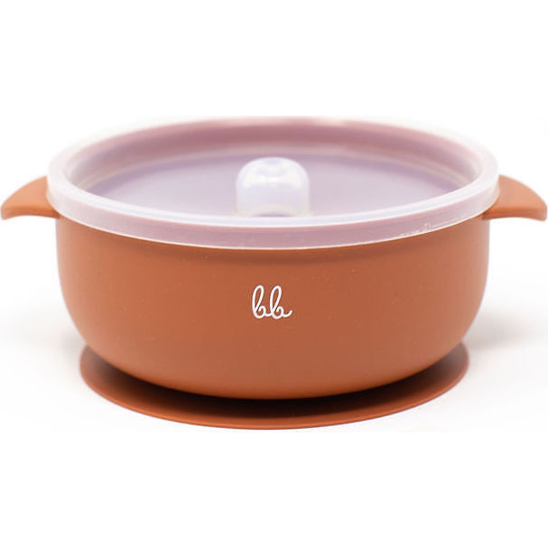 Silicone Suction Bowl, Autumn Glaze