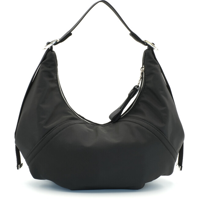 Small Hammock Bag, Black - Bags - 4