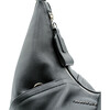 Leather Hammock Bag, Black - Bags - 5 - thumbnail