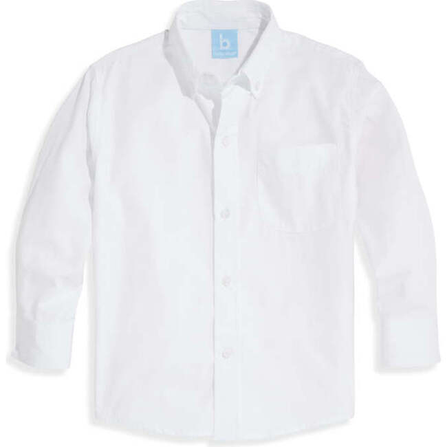 Poplin Buttondown Shirt, White