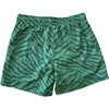 Men's Cole Boardies, Green Zebra - Swim Trunks - 2