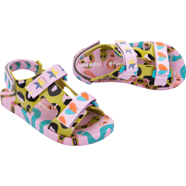 Kids PingPong + Fabula, Lilac & Blue - Sandals - 4