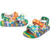 Baby PingPong + Fabula, Blue & Green - Sandals - 4