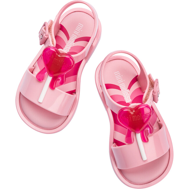 Baby Mar Sandal Jelly Pop, Pink & Hot Pink - Sandals - 5