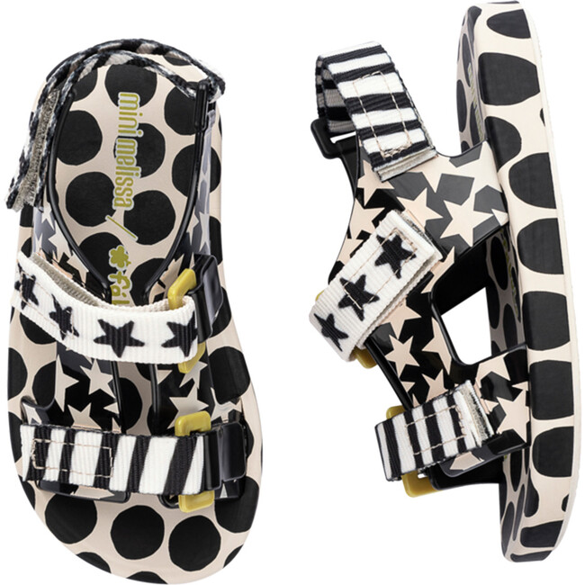 Baby PingPong + Fabula, Beige & Black - Sandals - 5