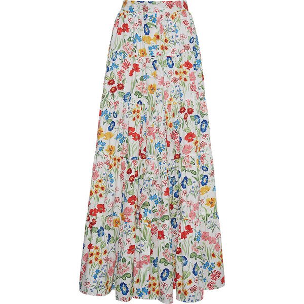 Women's Nathali Skirt, Floral Garden Ivory - Cara Cara Mommy & Me Shop ...